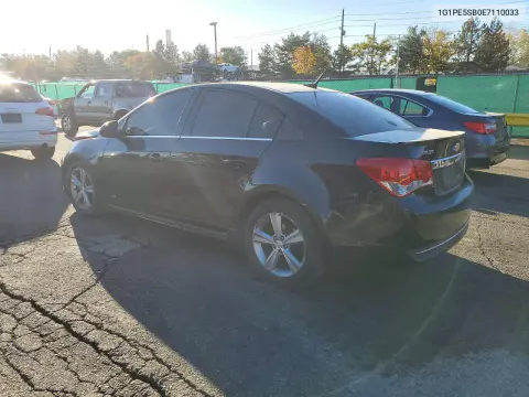 2014 Chevrolet Cruze Lt VIN 1G1PE5SB0E7110033 фото 2