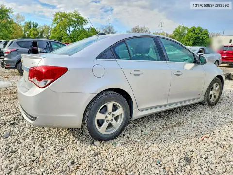 2015 Chevrolet Cruze Lt VIN 1G1PC5SB3F7292592 фото 3