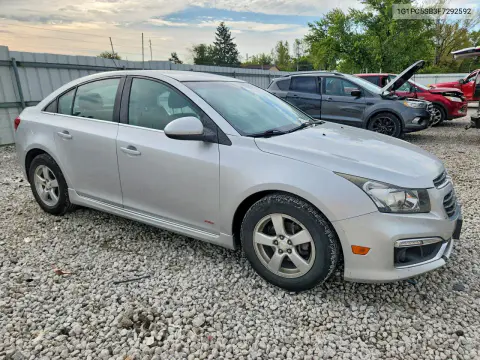 2015 Chevrolet Cruze Lt VIN 1G1PC5SB3F7292592 фото 4