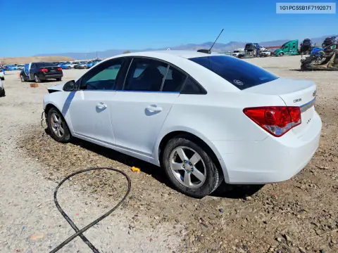 2015 Chevrolet Cruze Lt VIN 1G1PC5SB1F7192071 фото 2