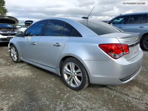 1G1PG5SB9F7261089 — 2015 Chevrolet Cruze, фото 2 с аукциона Copart 19.10.2026, Передняя часть