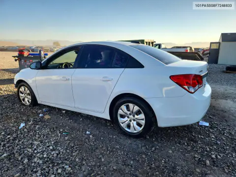 2015 Chevrolet Cruze Ls VIN 1G1PA5SG8F7248833 фото 2