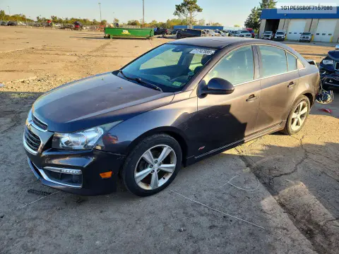 1G1PE5SB0F7157080 — 2015 Chevrolet Cruze, Задняя часть, фото до ремонта