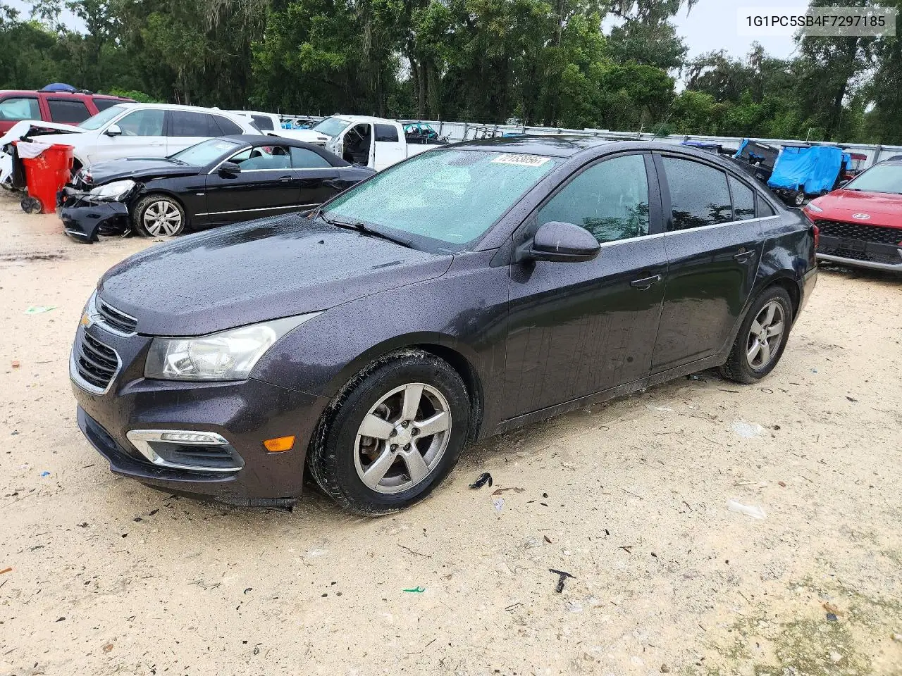 2015 Chevrolet Cruze Lt VIN 1G1PC5SB4F7297185 фото 1