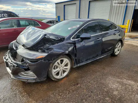 1G1BG5SM1G7235910 — 2016 Chevrolet Cruze, Передняя часть, фото до ремонта