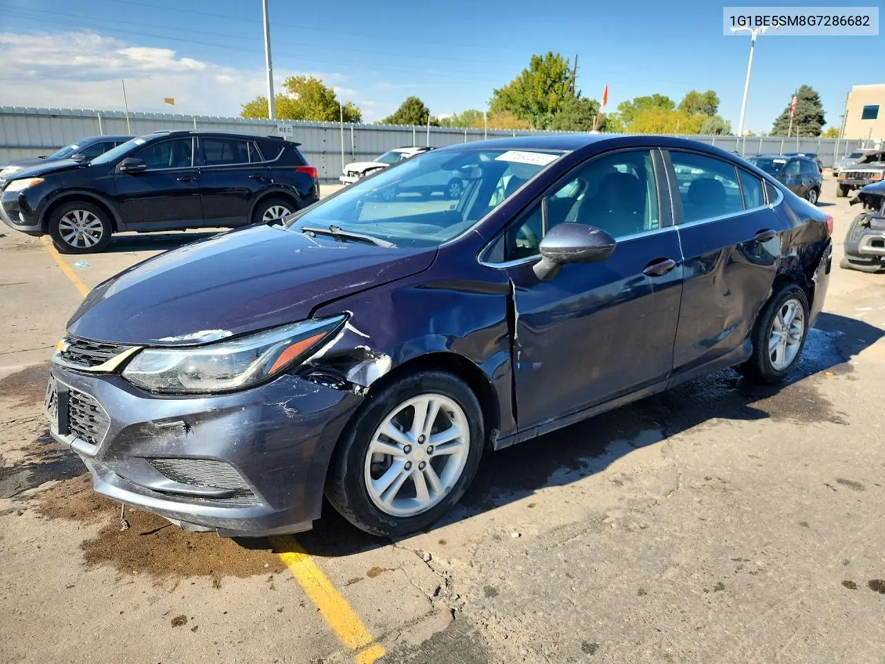2016 Chevrolet Cruze Lt VIN 1G1BE5SM8G7286682 фото 1