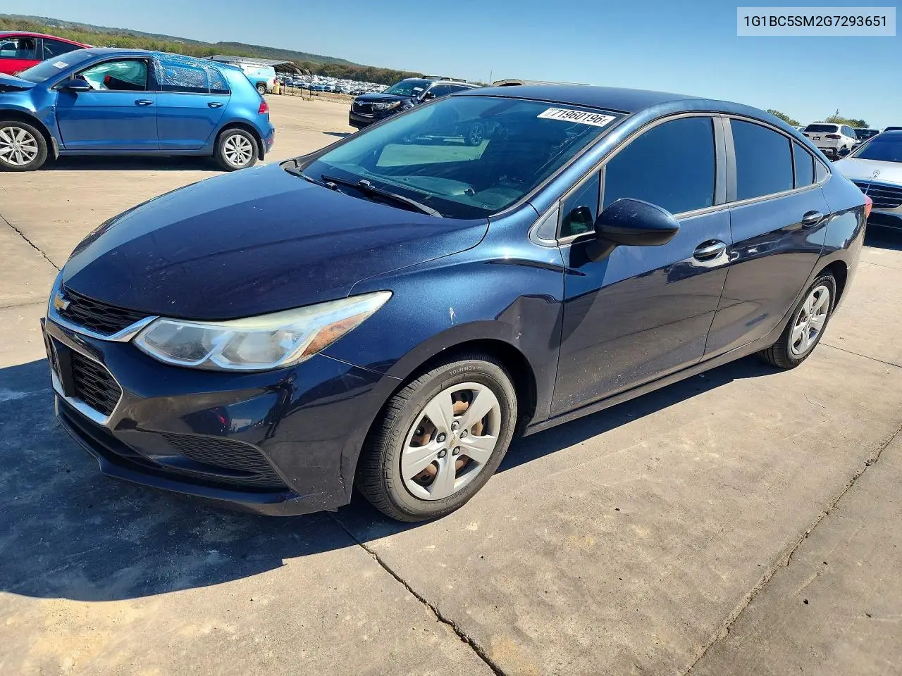 2016 Chevrolet Cruze Ls VIN 1G1BC5SM2G7293651 фото 1