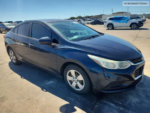 2016 Chevrolet Cruze Ls VIN 1G1BC5SM2G7293651 фото 4