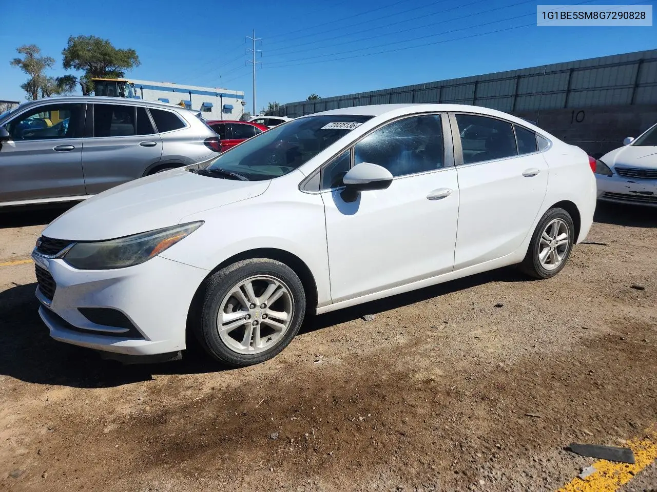 2016 Chevrolet Cruze Lt VIN 1G1BE5SM8G7290828 фото 1