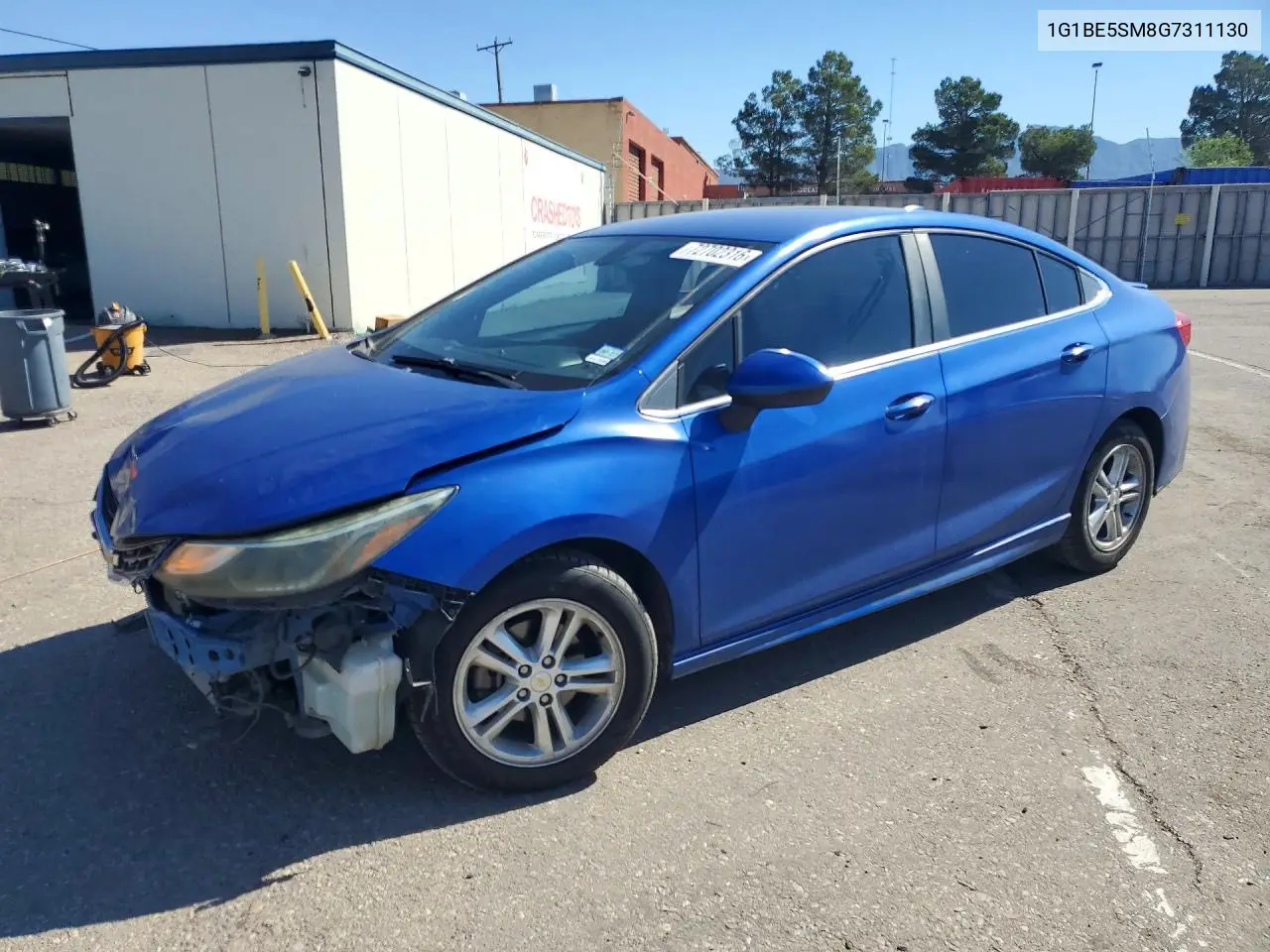 2016 Chevrolet Cruze Lt VIN 1G1BE5SM8G7311130 фото 1