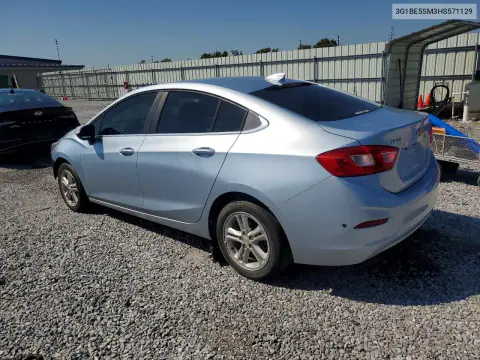 2017 Chevrolet Cruze Lt VIN 3G1BE5SM3HS571129 фото 2
