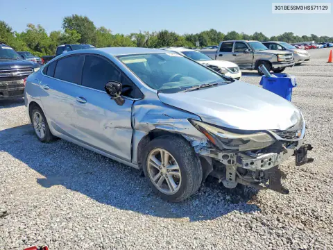 2017 Chevrolet Cruze Lt VIN 3G1BE5SM3HS571129 фото 4