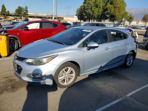 3G1BE6SMXHS584711 — 2017 Chevrolet Cruze, Задняя часть (Rear End), фото до ремонта