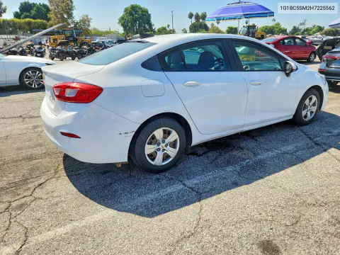 2017 Chevrolet Cruze Ls VIN 1G1BC5SM2H7225562 фото 3