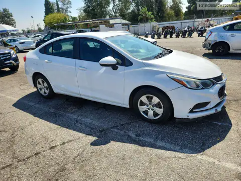2017 Chevrolet Cruze Ls VIN 1G1BC5SM2H7225562 фото 4