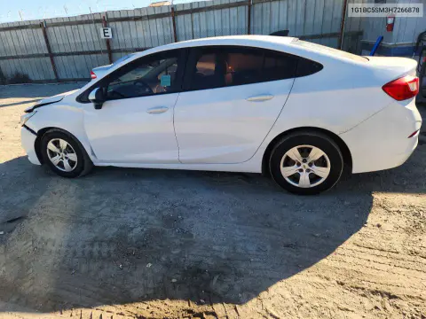 2017 Chevrolet Cruze Ls VIN 1G1BC5SM3H7266878 фото 2