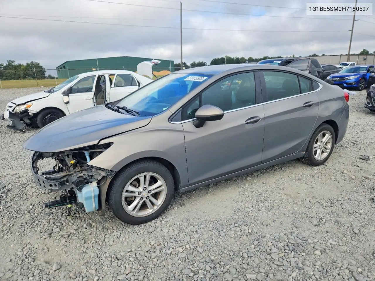 2017 Chevrolet Cruze Lt VIN 1G1BE5SM0H7180597 фото 1