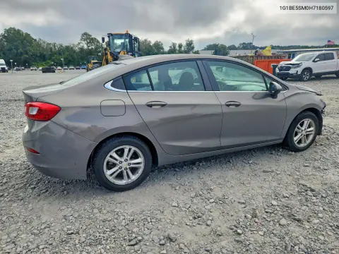 2017 Chevrolet Cruze Lt VIN 1G1BE5SM0H7180597 фото 3