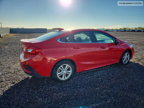 2017 Chevrolet Cruze Lt VIN 1G1BE5SM4H7105708 фото 3