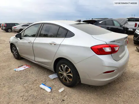 2017 Chevrolet Cruze Ls VIN 1G1BC5SM0H7140008 фото 2