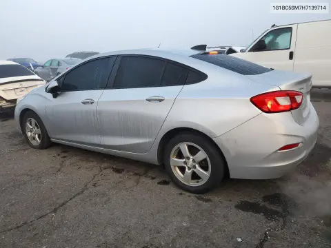 2017 Chevrolet Cruze Ls VIN 1G1BC5SM7H7139714 фото 2