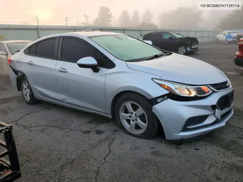 2017 Chevrolet Cruze Ls VIN 1G1BC5SM7H7139714 фото 4