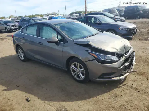 2017 Chevrolet Cruze Lt VIN 1G1BE5SM6H7151900 фото 4