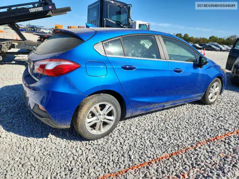 2017 Chevrolet Cruze Lt VIN 3G1BE6SM8HS544689 фото 3