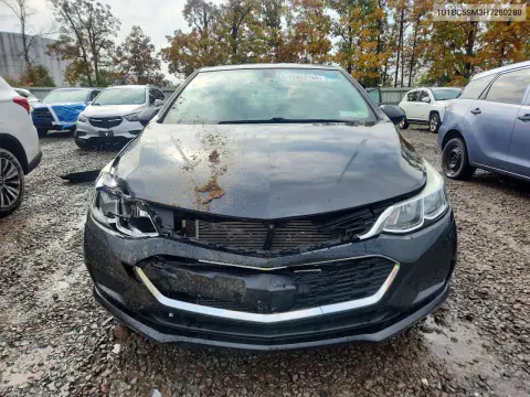 2017 Chevrolet Cruze Ls VIN 1G1BC5SM3H7280280 фото 5