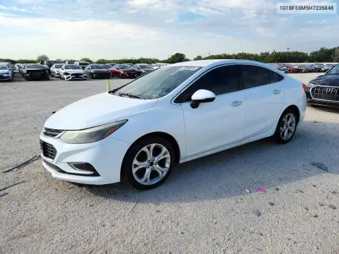 2017 Chevrolet Cruze Premier VIN 1G1BF5SM5H7235848 фото 1