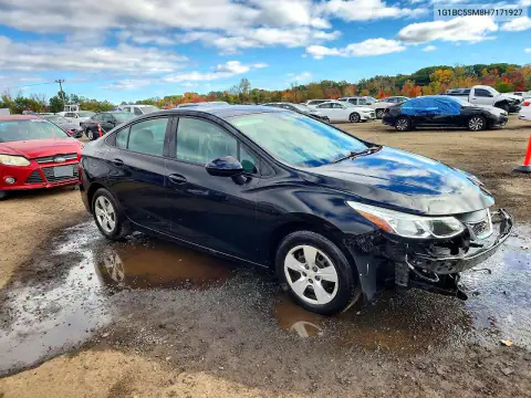 1G1BC5SM8H7171927 — 2017 Chevrolet Cruze, фото 4 с аукциона Copart 23.10.2026, Передняя часть