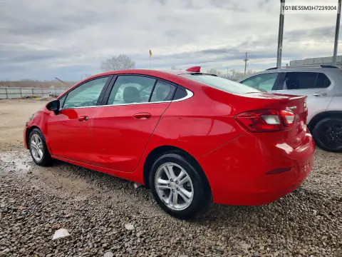 1G1BE5SM3H7239304 — 2017 Chevrolet Cruze, фото 2 с аукциона Copart 15.10.2026, Передняя часть