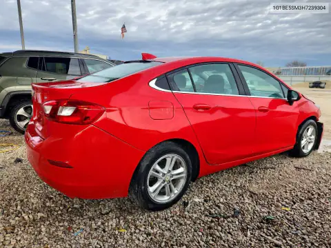 1G1BE5SM3H7239304 — 2017 Chevrolet Cruze, фото 3 с аукциона Copart 15.10.2026, Передняя часть