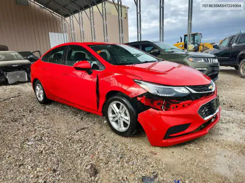 1G1BE5SM3H7239304 — 2017 Chevrolet Cruze, фото 4 с аукциона Copart 15.10.2026, Передняя часть
