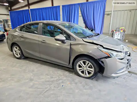 1G1BE5SM0J7156578 — 2018 Chevrolet Cruze, фото 4 с аукциона Copart 15.10.2026, Передняя часть