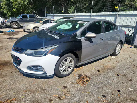 1G1BE5SM0J7241999 — 2018 Chevrolet Cruze, Передняя часть (Front End), фото до ремонта