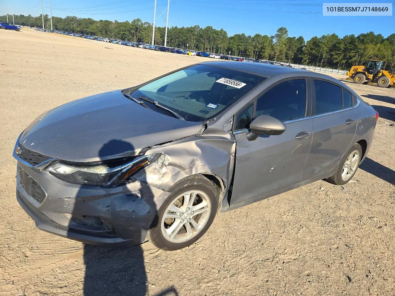 2018 Chevrolet Cruze Lt VIN 1G1BE5SM7J7148669 фото 1