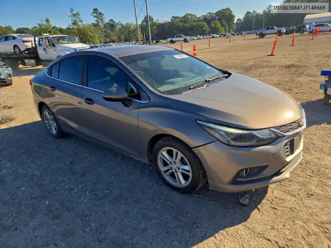 2018 Chevrolet Cruze Lt VIN 1G1BE5SM7J7148669 фото 4