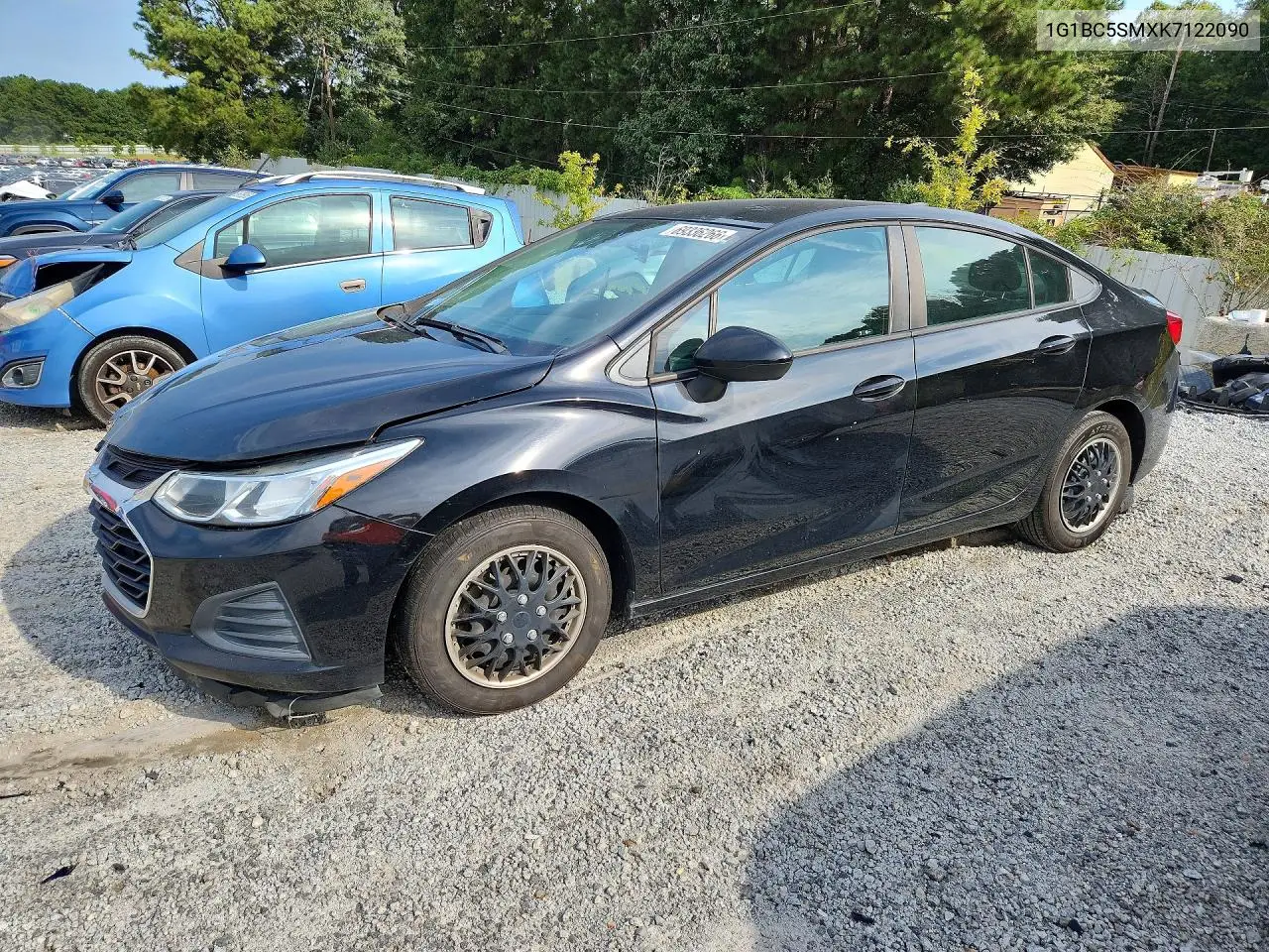 2019 Chevrolet Cruze Ls VIN 1G1BC5SMXK7122090 фото 1