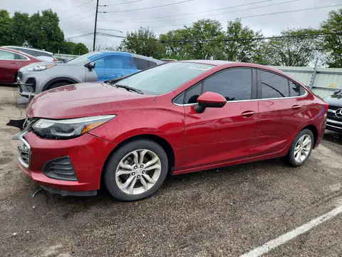 1G1BE5SM2K7141873 — 2019 Chevrolet Cruze, Передняя часть (Front End), фото до ремонта