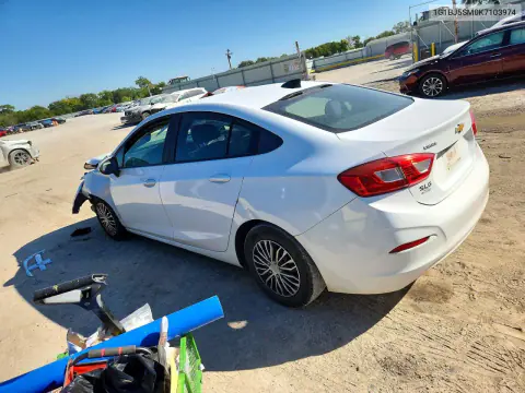 2019 Chevrolet Cruze VIN 1G1BJ5SM0K7103974 фото 2