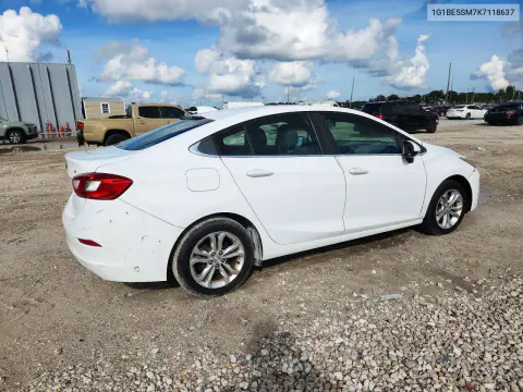 2019 Chevrolet Cruze Lt VIN 1G1BE5SM7K7118637 фото 3