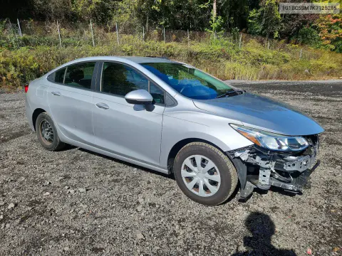 2019 Chevrolet Cruze Ls VIN 1G1BC5SM7K7125285 фото 4