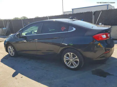 2019 Chevrolet Cruze Lt VIN 1G1BE5SM0K7100089 фото 2