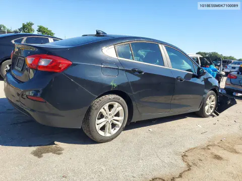 2019 Chevrolet Cruze Lt VIN 1G1BE5SM0K7100089 фото 3