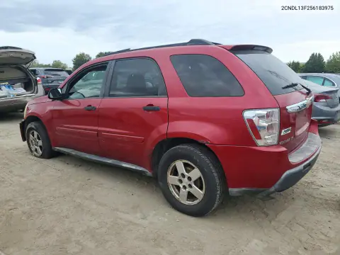 2005 Chevrolet Equinox Ls VIN 2CNDL13F256183975 фото 2