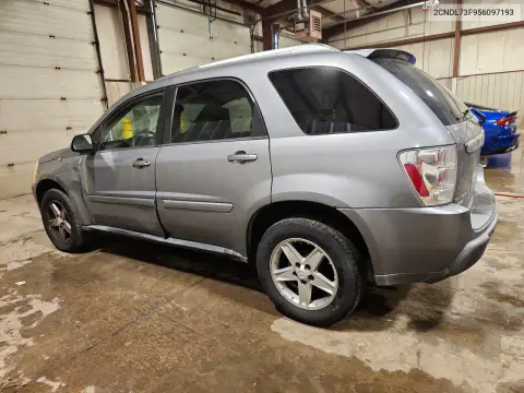 2005 Chevrolet Equinox Lt VIN 2CNDL73F956097193 фото 2