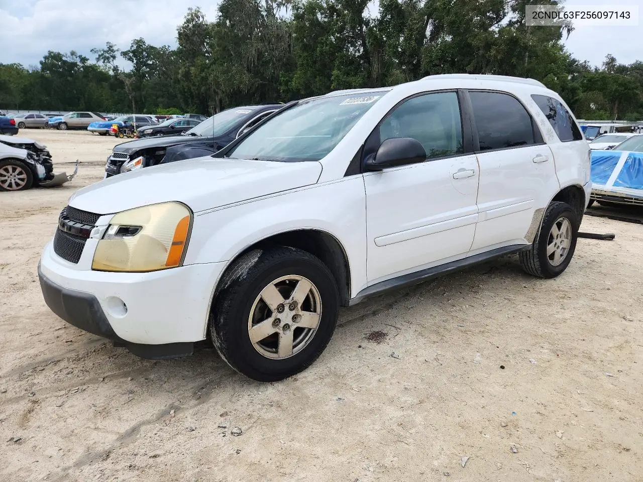 2005 Chevrolet Equinox Lt VIN 2CNDL63F256097143 фото 1