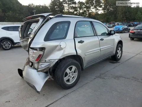 2008 Chevrolet Equinox Ls VIN 2CNDL23FX86056305 фото 3