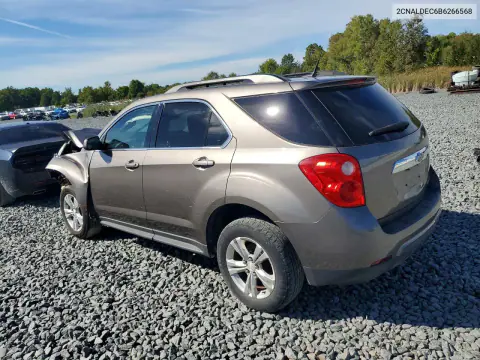 2011 Chevrolet Equinox Lt VIN 2CNALDEC6B6266568 фото 2